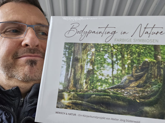 Jörg Düsterwalds Bodypainting Buch ist da