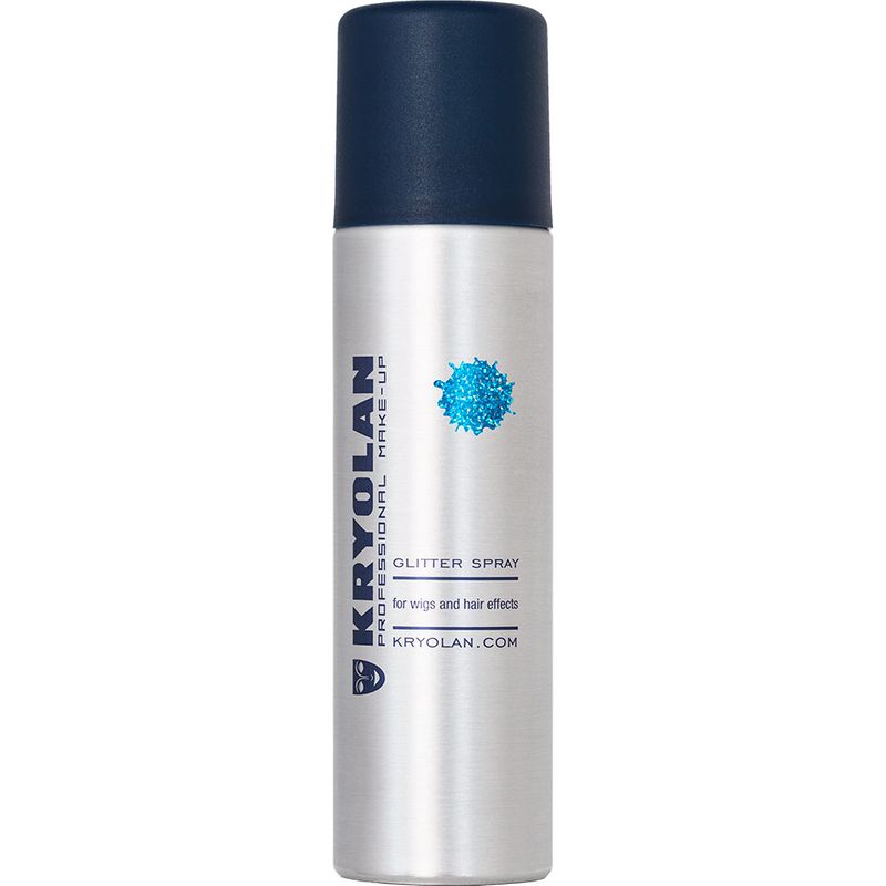 Glitter spray 150ml Kryolan - Blue