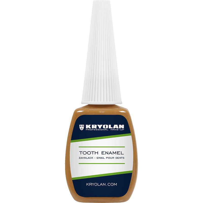 Tooth varnish colored in the 12ml brush bottle - Nicotine