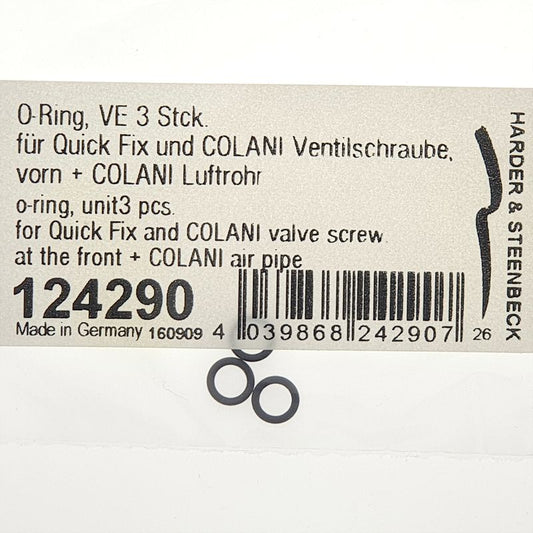 0 ring for Colani valve screw and air tube 3 pcs.