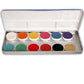 Aquacolor professional palette 12 colors FP