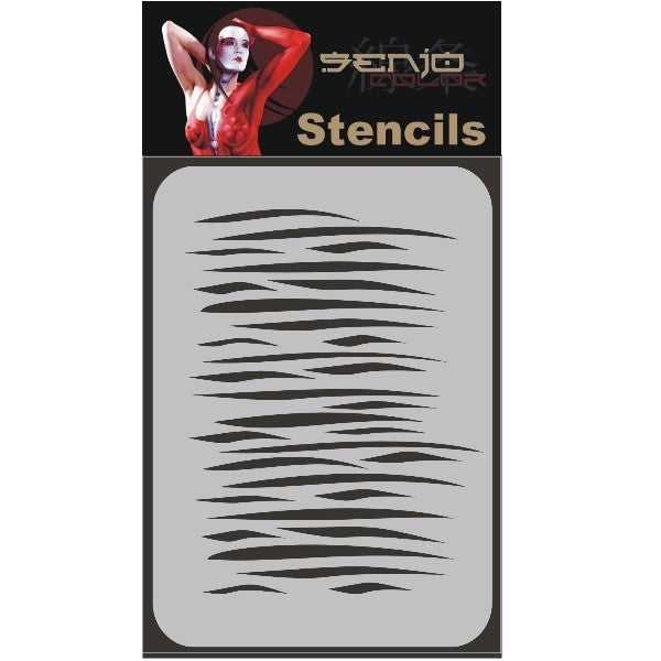 Airbrush stencil A5 - Zebra-1