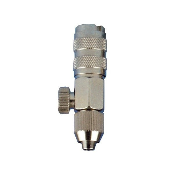 Airbrush coupling NW 2.7mm with regulator & hose nozzle 3.3 x 7