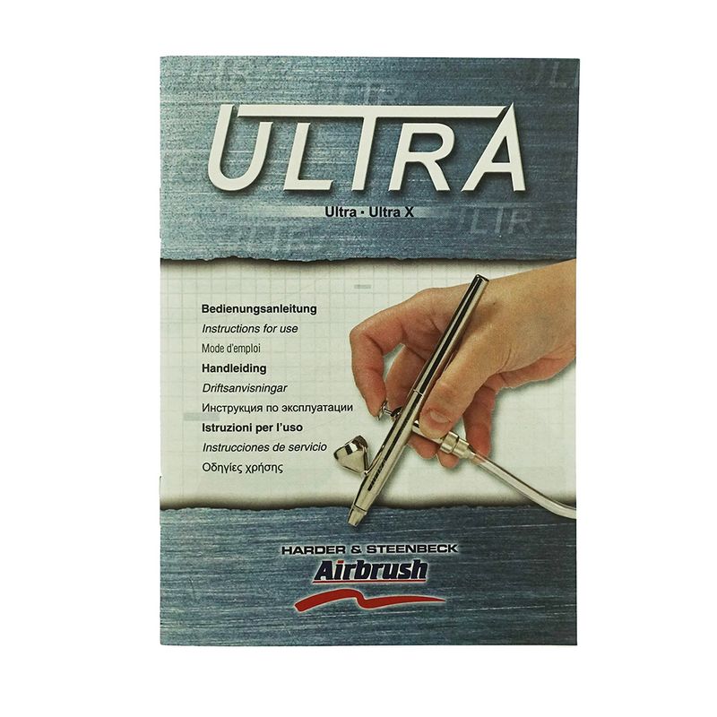Airbrush Ultra Solo Instruction Booklet