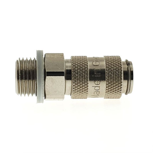 Airbrush coupling 2.7mm with 1/8" male thread