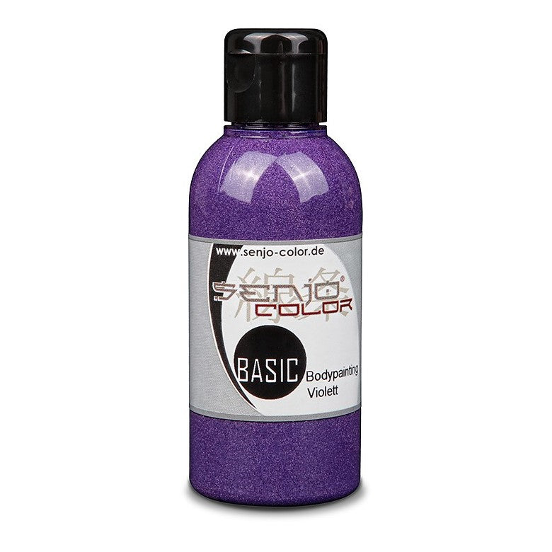 Airbrush body painting paint 75ml bottle purple Senjo Color Basic 