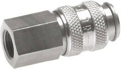 Coupling NW 5 mm 1/8 female thread