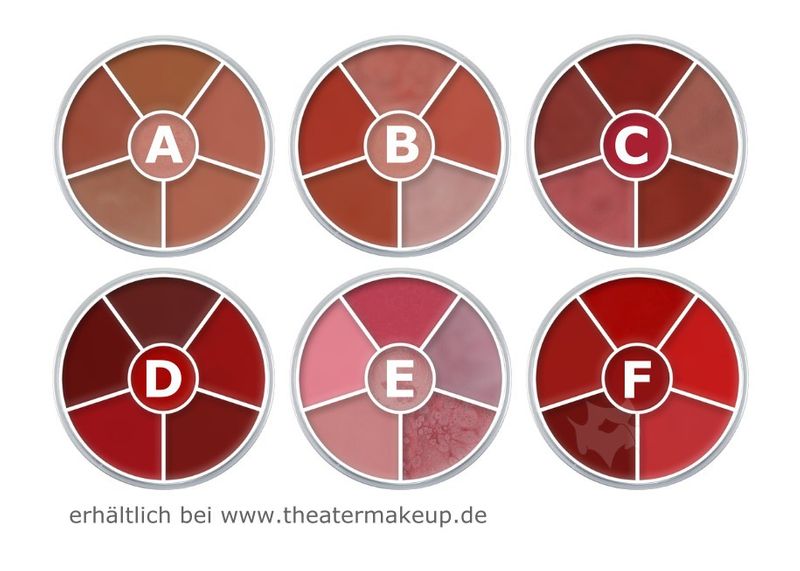 Lip Rouge Wheel 6 colors color selection