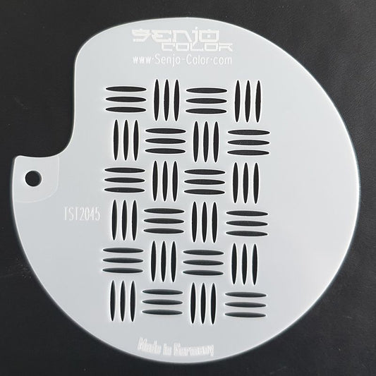 Stencil checker plate Senjo-Color Art 