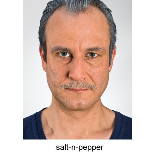 Mustache salt and pepper