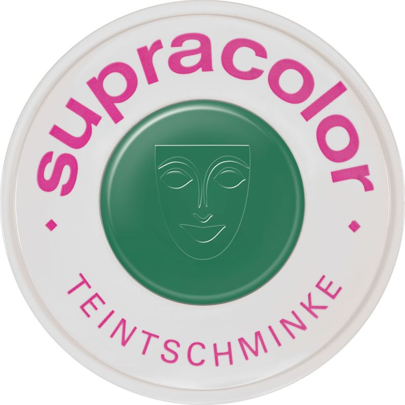 Supracolor MakeUp Kryolan pressure lid tin - green 42