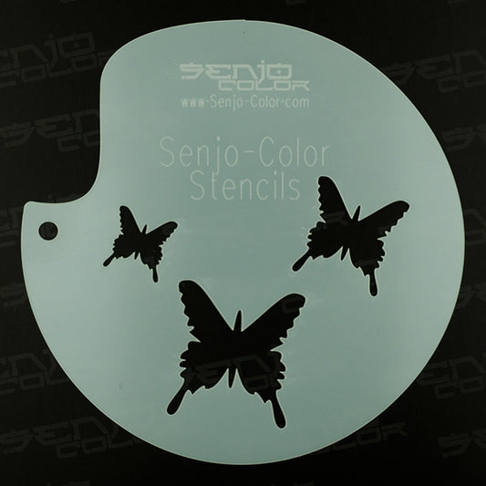 Stencil butterflies Senjo Color Art Stencil 